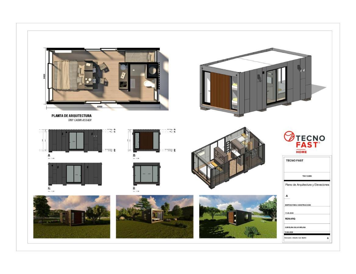 Tiny Colchagua Cabanas Y Padel Apartment Санта Крус Екстериор снимка