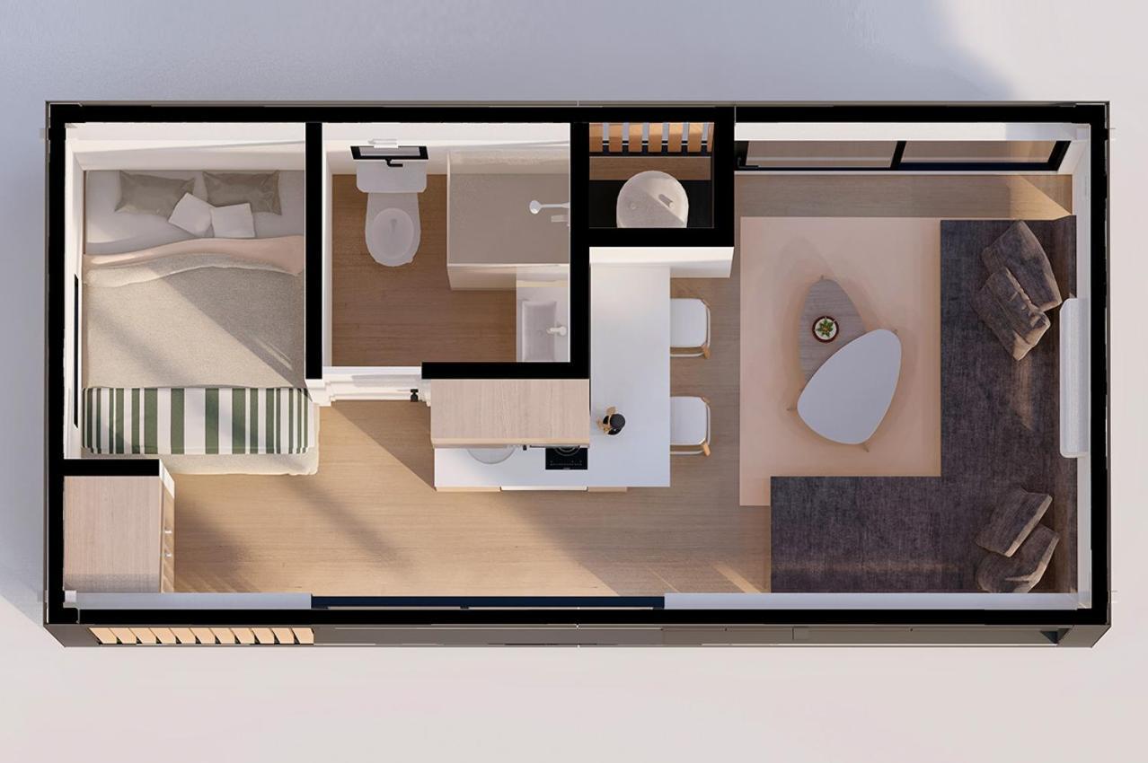Tiny Colchagua Cabanas Y Padel Apartment Санта Крус Екстериор снимка