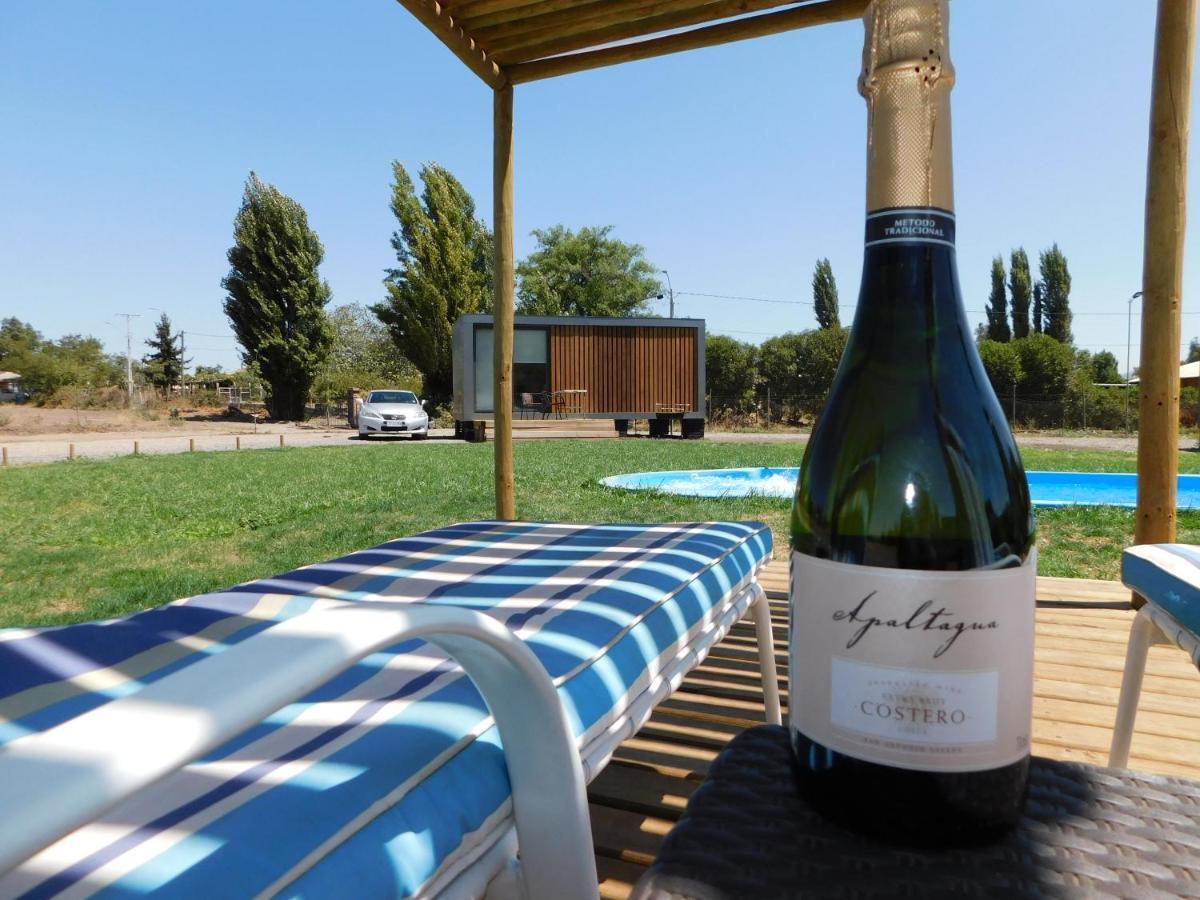 Tiny Colchagua Cabanas Y Padel Apartment Санта Крус Екстериор снимка